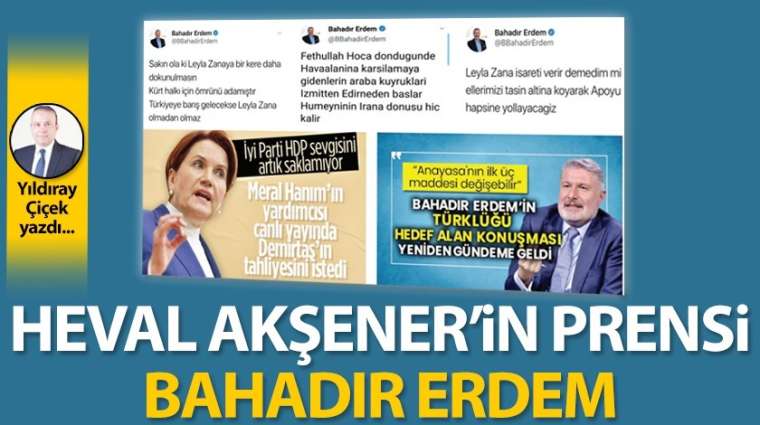 Heval Akşener'in prensi Bahadır Erdem