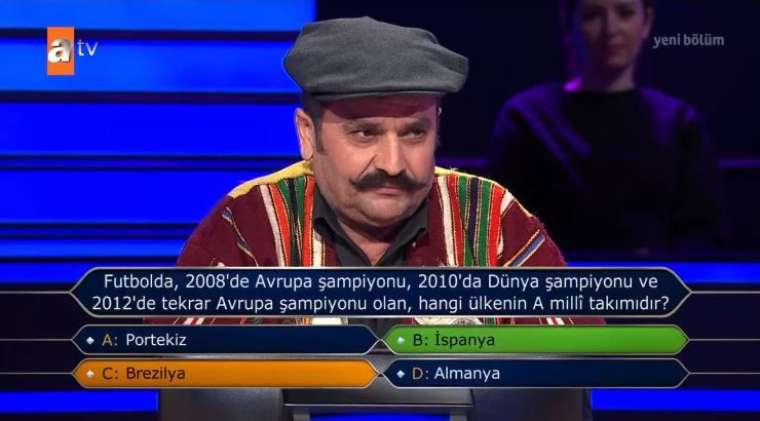 Adanalı Ozan Dertlipolat’ı yıkan Milyoner sorusu 5