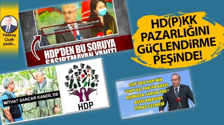 HD(P)KK pazarlığını güçlendirme peşinde!