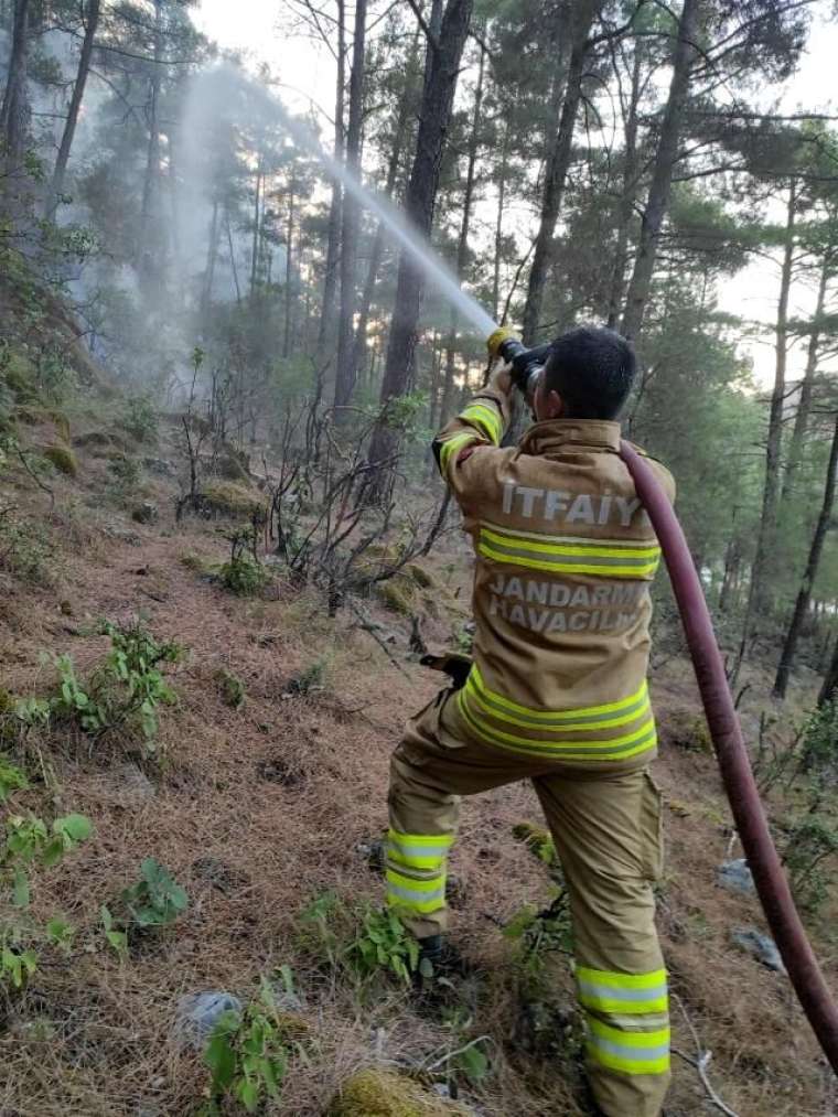 Binlerce Mehmetçik yangın bölgesinde! 8