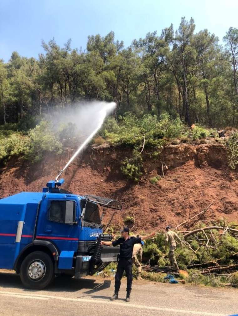 Binlerce Mehmetçik yangın bölgesinde! 11