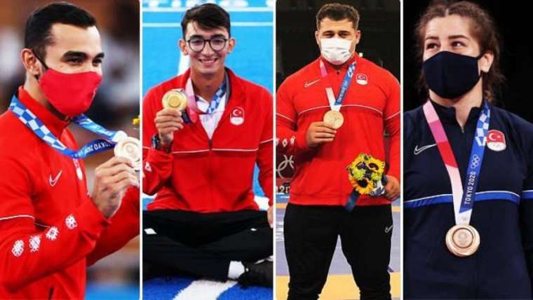 Türkiye’nin gururu oldular: İşte Olimpiyatlarda madalya kazanan sporcularımız 2