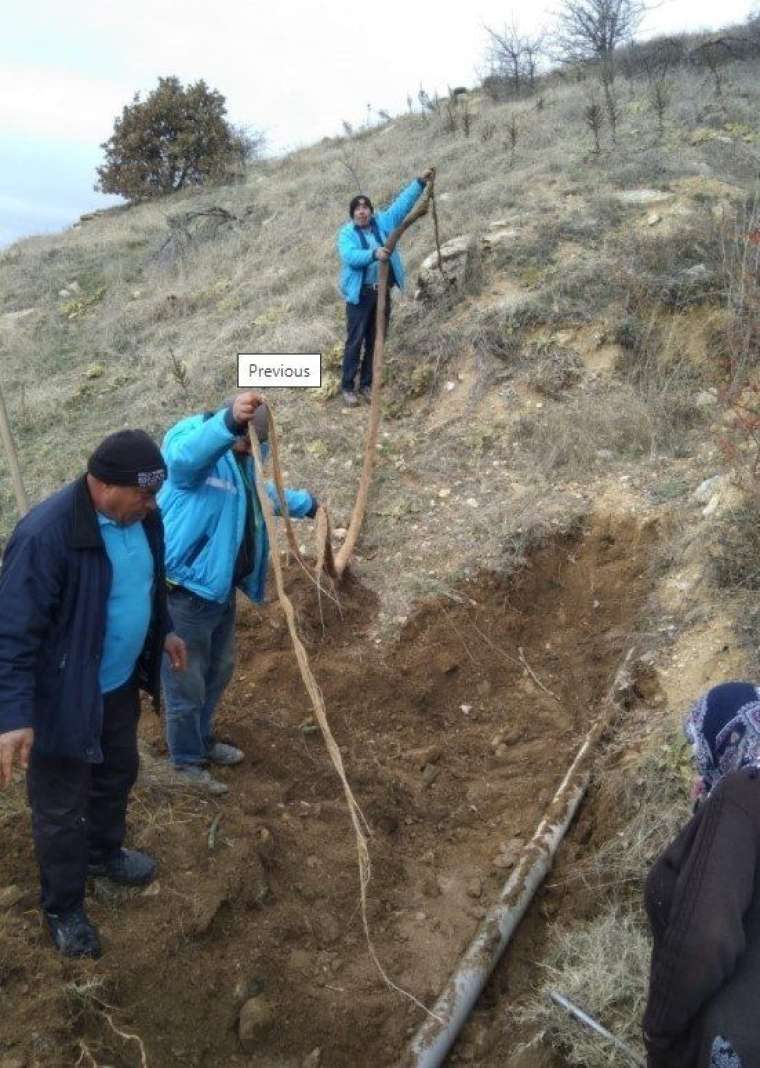 İçme suyu hattından çıktı! Tam 9 metre 7