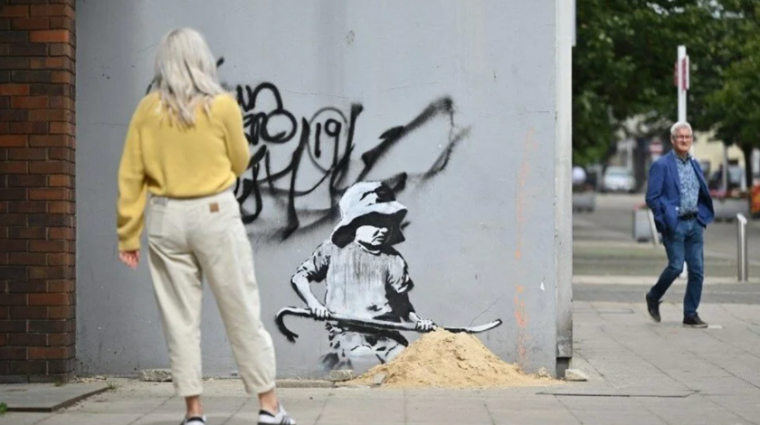 Banksy doğruladı: Eserler bana ait 5