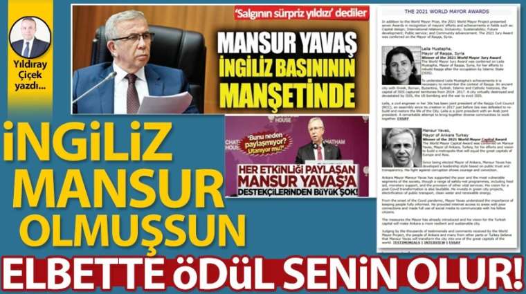 İngiliz Mansur olmuşsun elbette ödül senin olur!