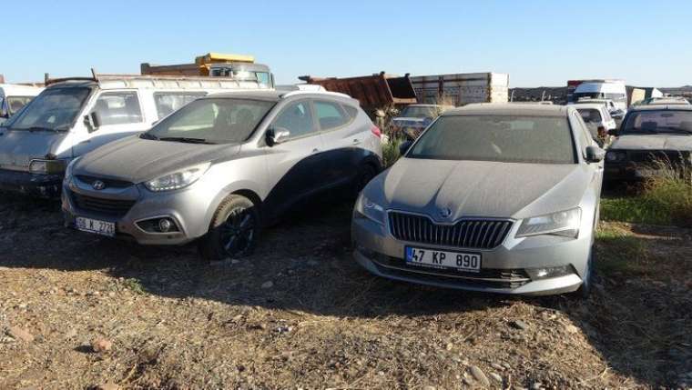 Otoparkta yatan servet! Toprağa gömülü halde bekliyorlar 6