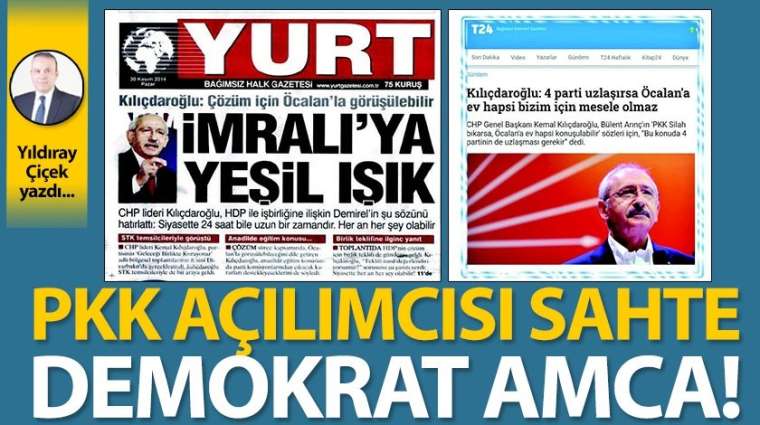 PKK açılımcısı sahte demokrat amca!