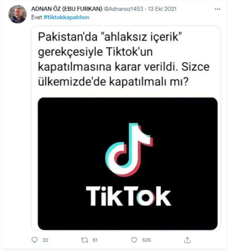 Tiktok, Türkiye'de gündeme oturdu... Pakistan'da da kapatılmıştı! 8