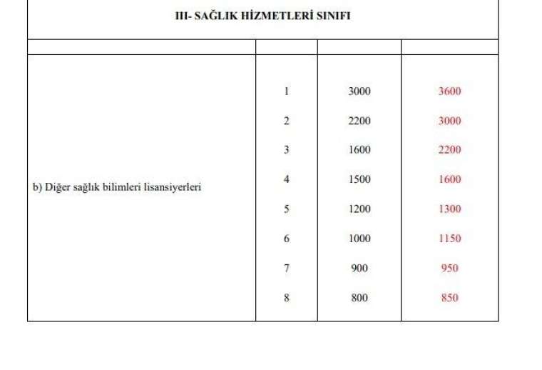 3600 ek gösterge kimlere verilecek? Kim ne kadar ek gösterge alacak? İşte meslek meslek tam liste 20