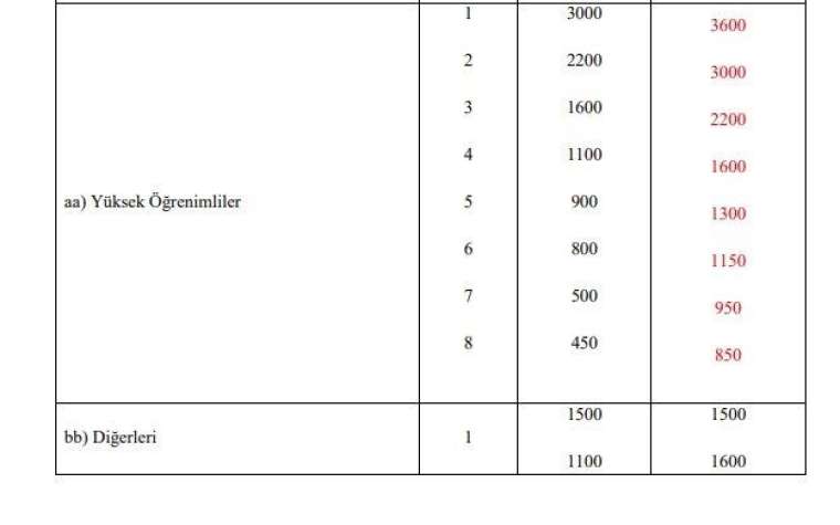 3600 ek gösterge kimlere verilecek? Kim ne kadar ek gösterge alacak? İşte meslek meslek tam liste 27