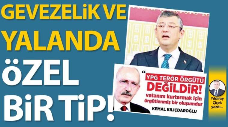 Gevezelik ve yalanda özel bir tip!