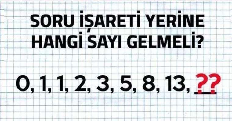 Çok az kişi çözebildi! Sosyal medyayı kasıp kavuran işte o zeka testi 15