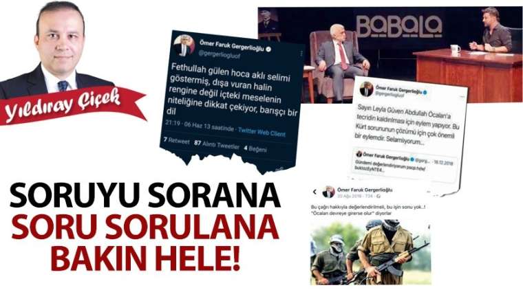 Soruyu sorana, soru sorulana bakın hele!