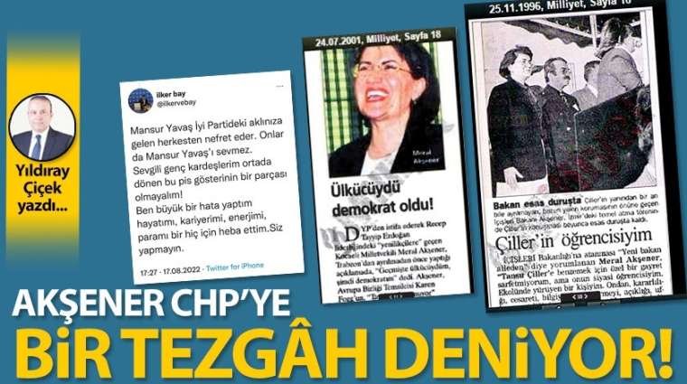 Akşener CHP'ye bir tezgah deniyor!