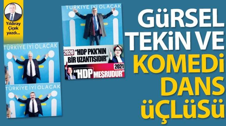 Gürsel Tekin ve komedi dans üçlüsü