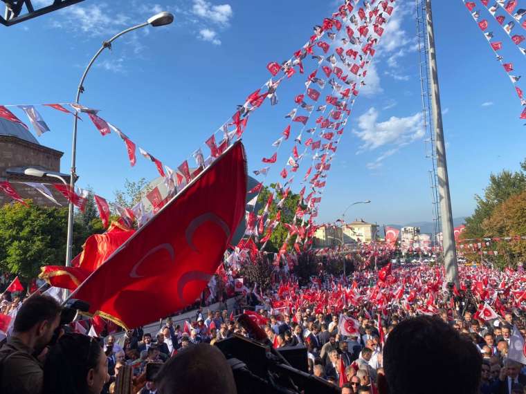 MHP Lideri Bahçeli, ikinci mitingini Bursa'da yapıyor 4