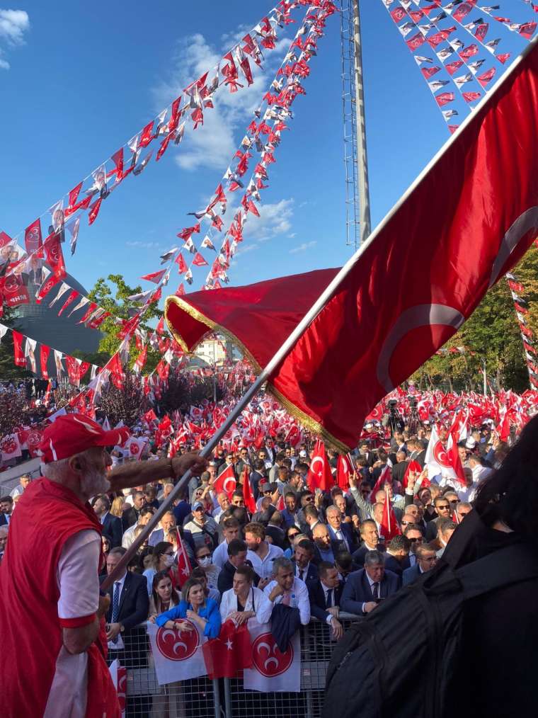 MHP Lideri Bahçeli, ikinci mitingini Bursa'da yapıyor 8