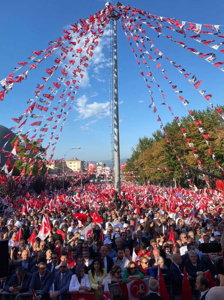 MHP Lideri Bahçeli, ikinci mitingini Bursa'da yapıyor 5