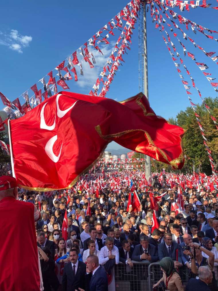 MHP Lideri Bahçeli, ikinci mitingini Bursa'da yapıyor 18