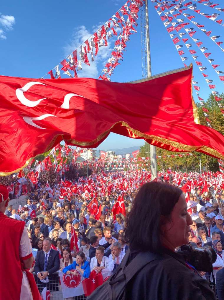 MHP Lideri Bahçeli, ikinci mitingini Bursa'da yapıyor 10