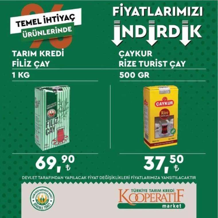 Tarım Kredi Kooperatif Marketlerinde Ekim fiyatları: Kırmızı ette yüzde 30-35 indirim! İşte liste... 21