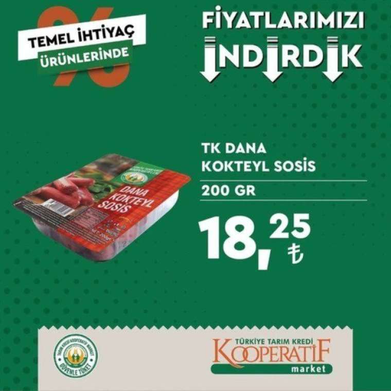 Tarım Kredi Market için flaş kampanyalar: Ekim ayı için müthiş indirimler! 22