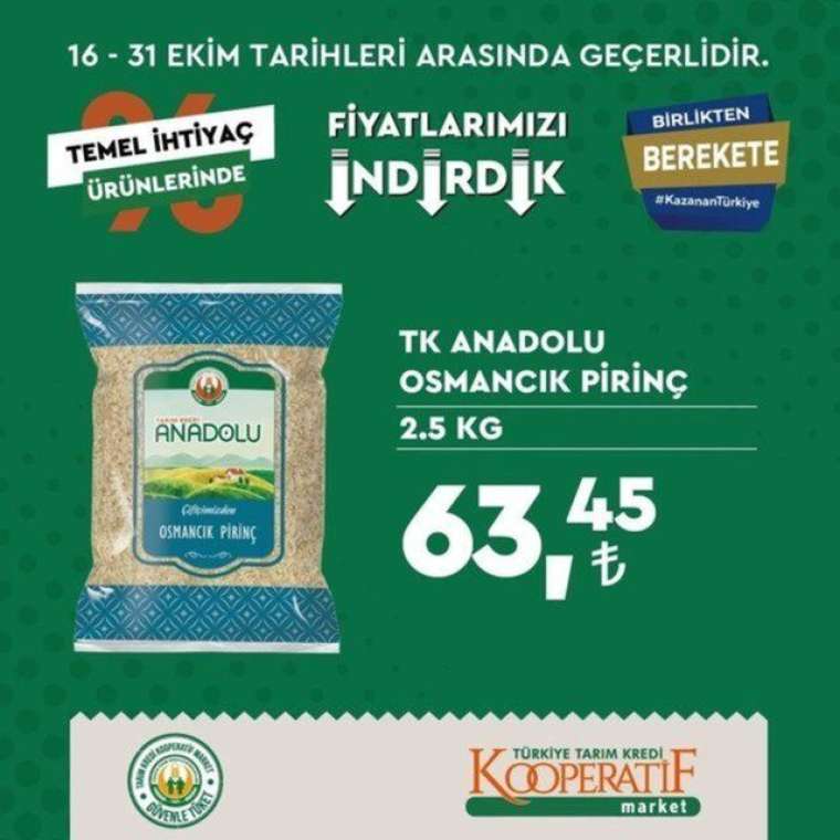 Tarım Kredi Market indirimli ürünler listesi yayında! Az süre kaldı... 14