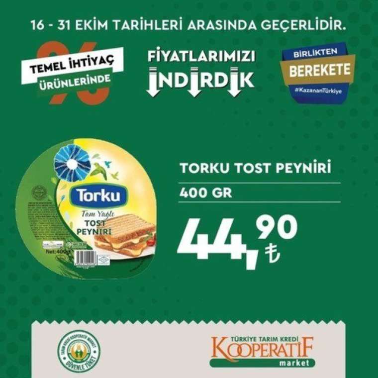 Tarım Kredi Market indirimli ürünler listesi yayında! Az süre kaldı... 24