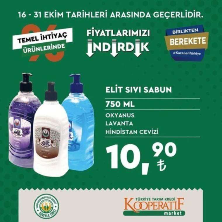 Tarım Kredi Market indirimli ürünler listesi yayında! Az süre kaldı... 40