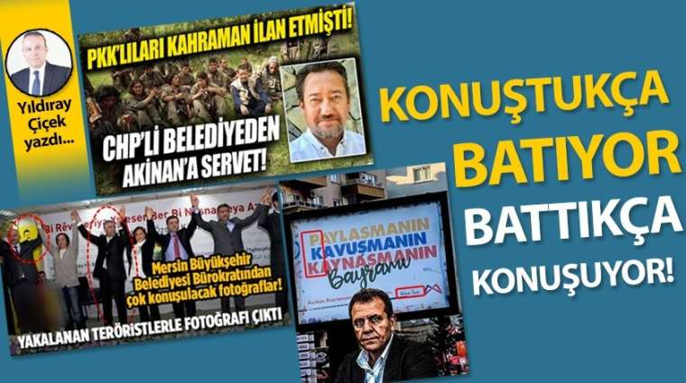 Konuştukça batıyor, battıkça konuşuyor!