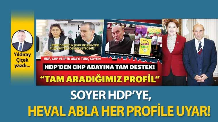 Soyer HDP'ye, heval abla her profile uyar!