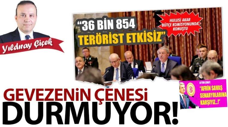 Gevezenin çenesi durmuyor!