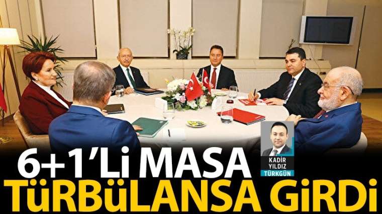 6+1’Li MASA türbülansa girdi