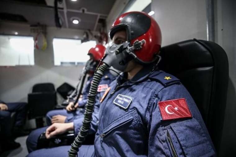 Türkiye'nin astronot adayları ilk kez görüntülendi... Uzay yolculuğuna böyle hazırlanıyorlar 3