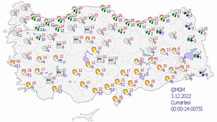 Sibirya kışı geliyor deyip uyardı! Aralarında İstanbul da var 8