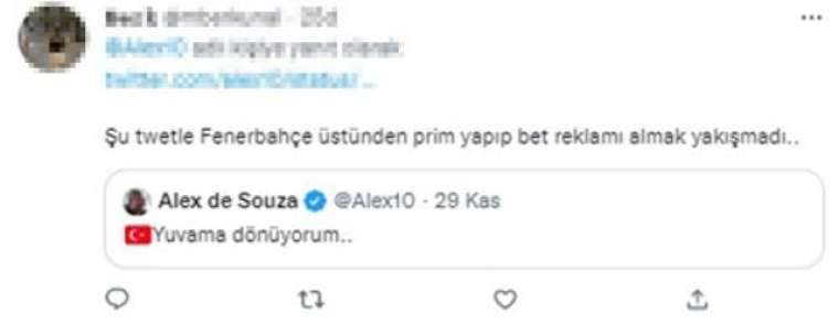 Hiç yakışmadı Alex! Yuvasına dönüş sebebi yalnızca Fenerbahçelileri değil herkesi üzdü 10