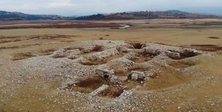 Baraj suları çekilince ortaya çıktı! Türkiye'de heyecanlandıran keşif 16