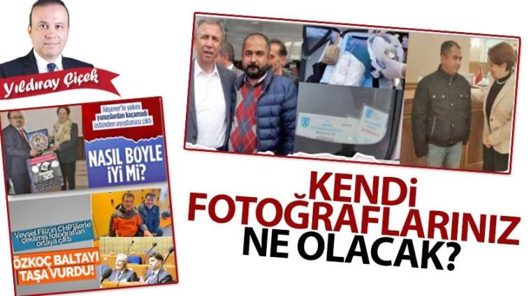 Kendi fotoğraflarınız ne olacak?