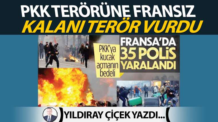 PKK terörüne Fransız kalanı terör vurdu