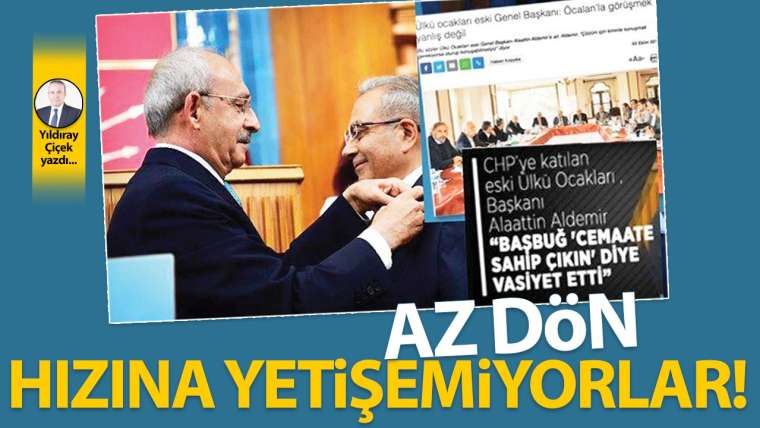 Az dön, hızına yetişemiyorlar!