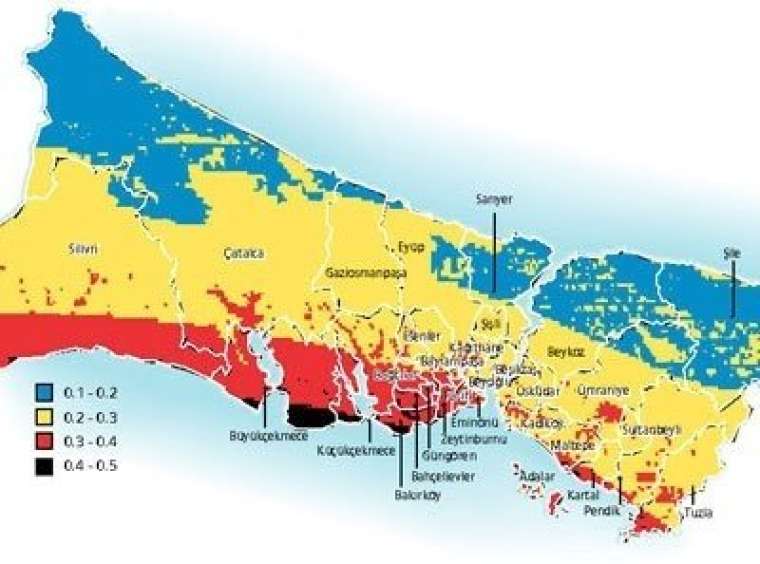 İşte en net Türkiye deprem haritası ve 6 bölgedeki diri fay hatları 17