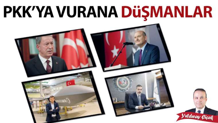 PKK'ya vurana düşmanlar