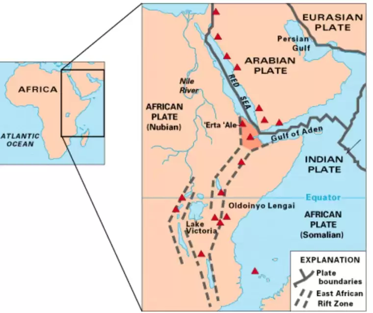 Afrika’da yeni bir okyanus oluşuyor! Kıtasal bölünmeye neden olabilir 11