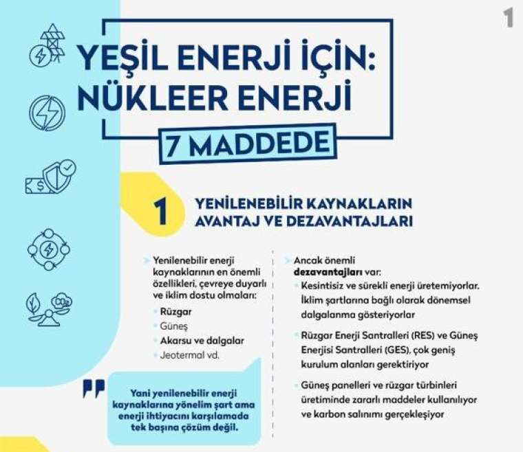 7 maddede nükleer enerji! İşte Türkiye'ye sağlayacağı faydalar 2