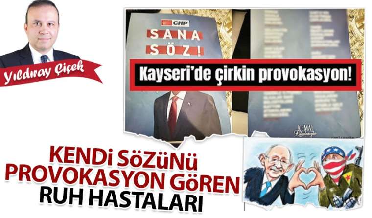 Kendi sözünü provokasyon gören ruh hastaları