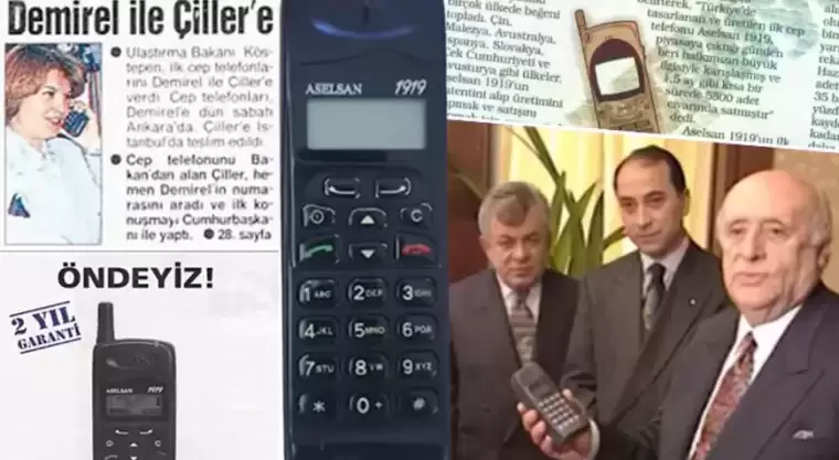 İlk yerli cep telefonu Aselsan 1919'un sırrı 1