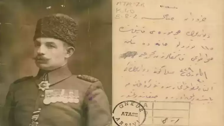 Atatürk arkasını imzalayıp gönderdiği harita ilk kez ortaya çıktı... 3