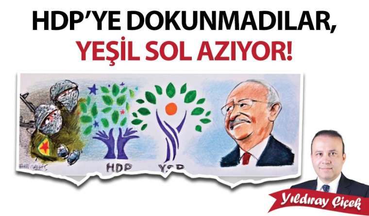 HDP'ye dokunmadılar, Yeşil Sol azıyor!