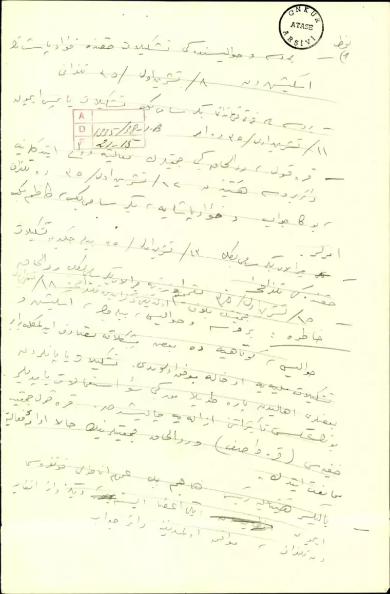 Atatürk'ün el yazısı notları Kurtuluş Savaşı'na dair detayları gün yüzüne çıkarıyor 27