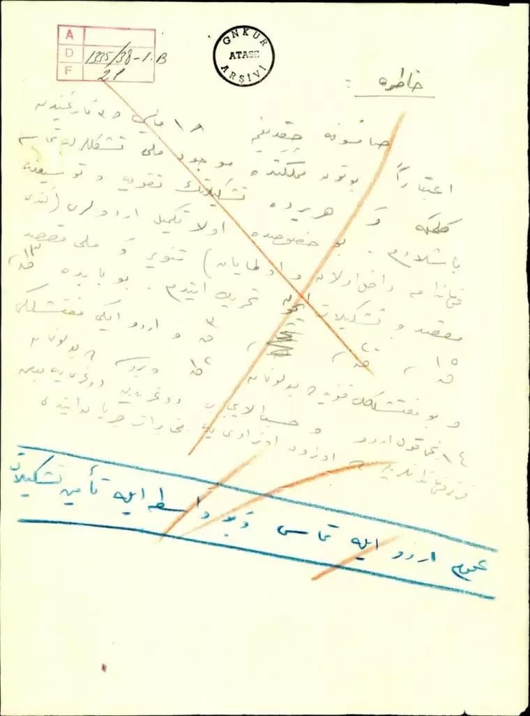 Atatürk'ün el yazısı notları Kurtuluş Savaşı'na dair detayları gün yüzüne çıkarıyor 12